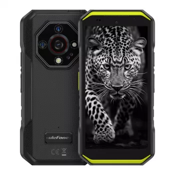 Smartphone UleFone Armor X32 6,1 polegadas 6 GB RAM 128 GB de armazenamento Vivid Green, classe de eficiência energética B