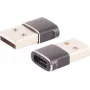 Adaptador USB-A para USB-C ShiverPeaks 14-05034 – USB 2.0, caixa metálica fina
