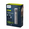 Aparador multiusos Philips MG5920/15 Série 5000, aço inoxidável, 0,5 mm, 1,6 cm, 1 mm, barba, orelhas, nariz, bateria
