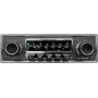 Autorrádio BLAUPUNKT Frankfurt Stereo MB — design retro, compatível com DAB+, Bluetooth, AUX, USB