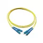 Cabo patch de fibra ótica duplex OS2 (singlemode, 9/125) SC/SC GoodConnections, LSZH, polaridade reversível, 5 m,