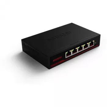 Switch Asustor ASW205T 5 portas 100/1000/2500 Mbit/s não gerido Desktop