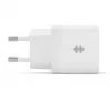 Carregador HYPER HJ205EU para dispositivos móveis smartphone, tablet Branco AC carregamento rápido interior