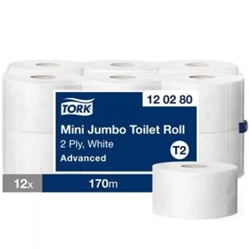 Papel higiénico Tork 120280 170m 850 folhas Branco