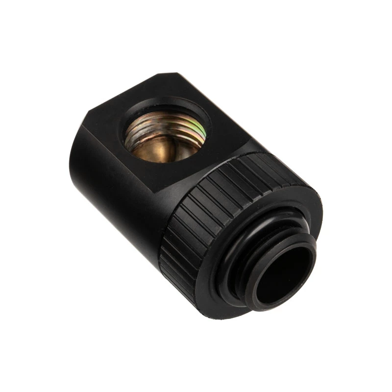 EK Water Blocks EK-Torque adaptador rotativo de 90° G1/4 macho para G1/4 fêmea, preto
