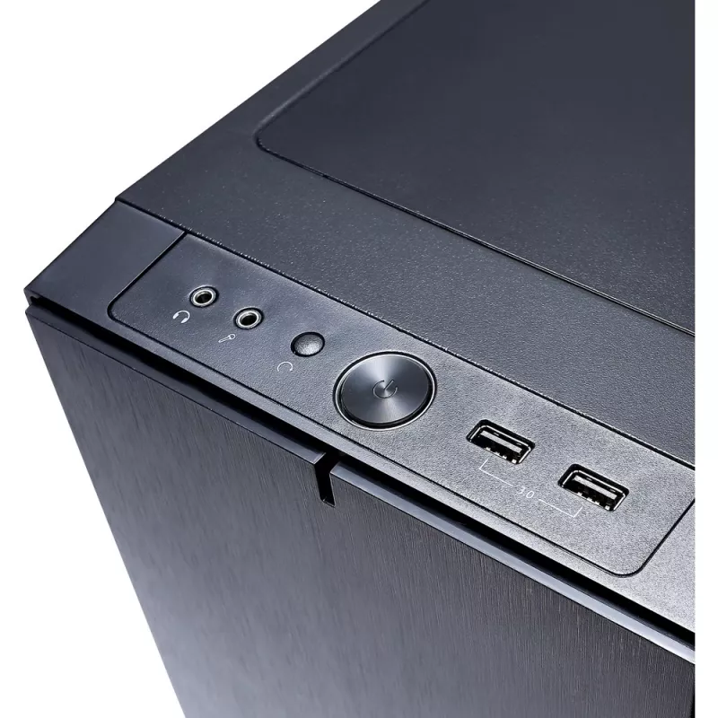 Fractal Design Define Nano S - Window - Torre - ITX - sem fonte de alimentação (ATX) - Preto - USB/Áudio (FD-CA-DEF-NANO-S-BKW)