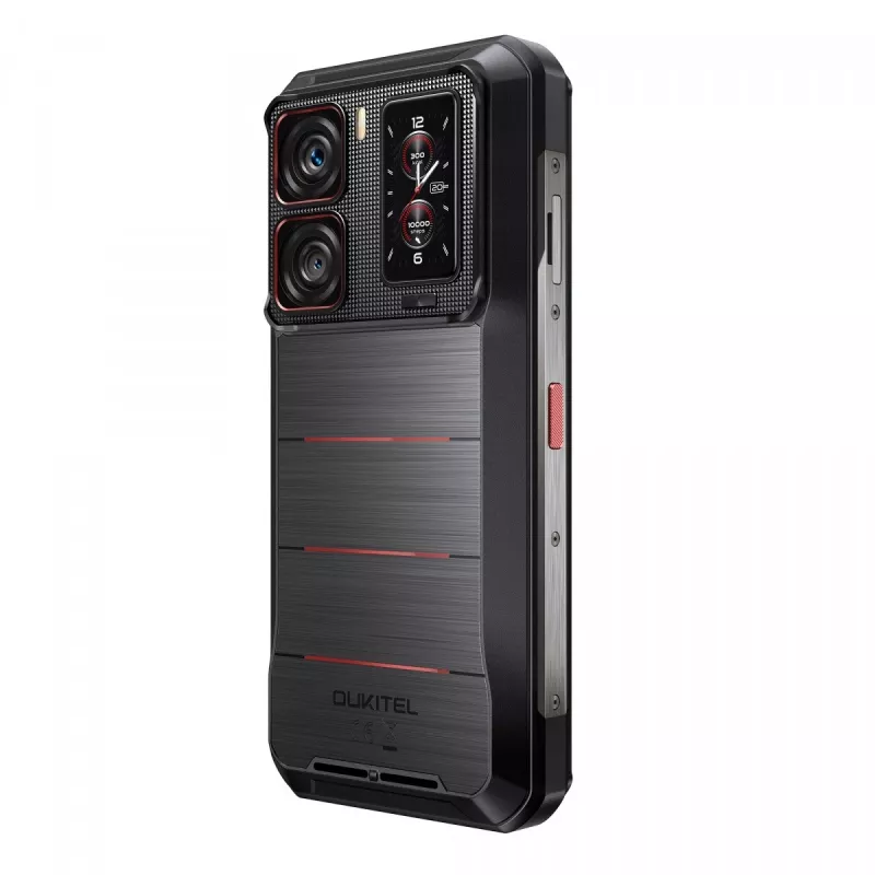 Smartphone Oukitel WP300 5G, 6,8 polegadas, 12 GB de RAM, 512 GB, 16000 mAh, IP69K, Android 15, preto