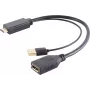 shiverpeaks -BASIC-S--Adaptador HDMI-A, conector fêmea DisplayPort, 4K, 30 cm (80098-SPB)