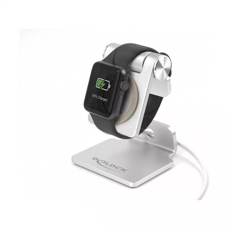 Suporte ativo DeLOCK 18428 prateado telemóvel smartphone smartwatch