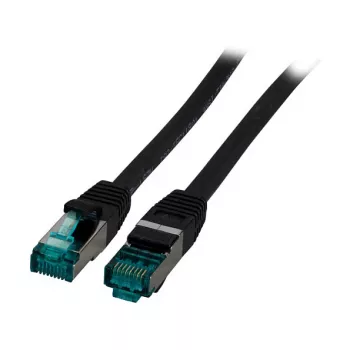 Cabo de rede RJ45 Cat.6A S/FTP LSZH preto 20m EFB-Elektronik (MK6001.20B)