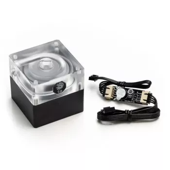 Bomba BitsPower P5D PWM Pump V1 ARGB transparente BPTA-P5DP-AC