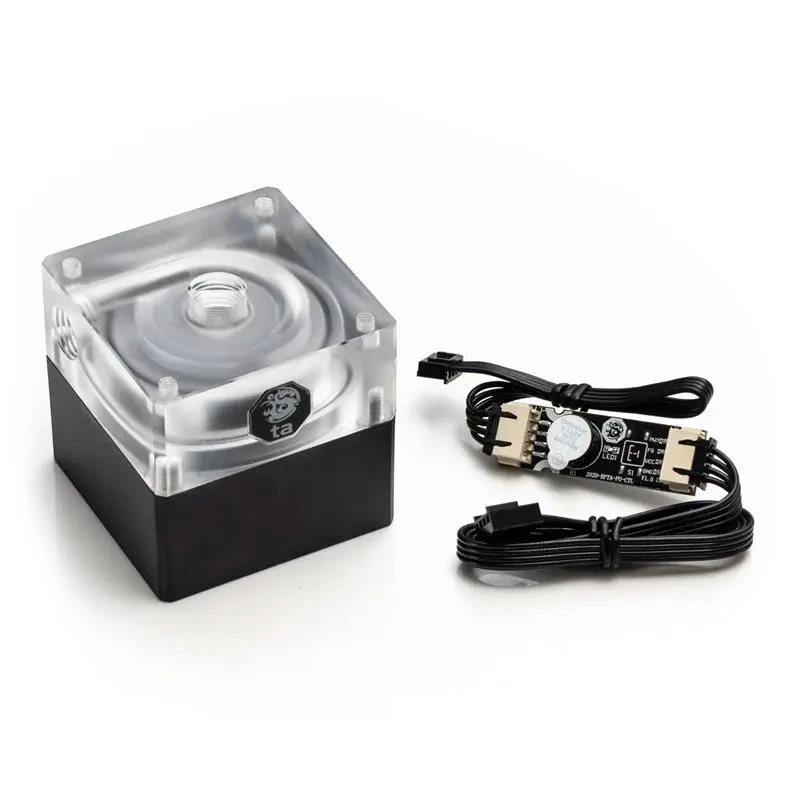 Bomba BitsPower P5D PWM Pump V1 ARGB transparente BPTA-P5DP-AC