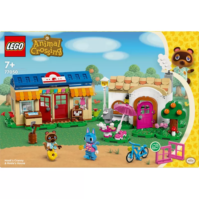 Brinquedo de construção LEGO 77050 Animal Crossing Loja do Nook Casa da Sophie Conjunto – conjunto de jogo modular