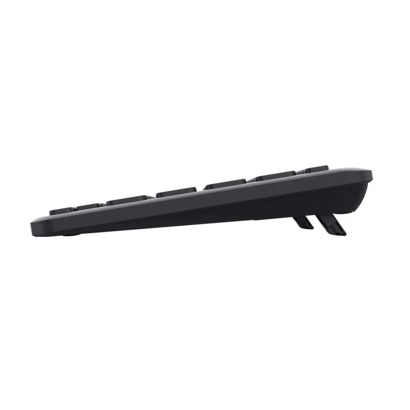 Teclado Trust Lyra universal RF Wireless + Bluetooth QWERTY US English preto