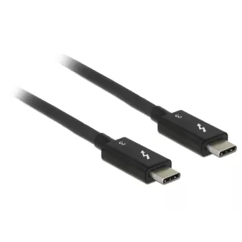 Cabo USB DeLOCK 84844 USB 3.2 Gen 2 0,5 m USB C preto