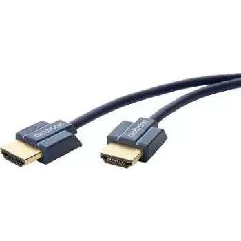 Cabo HDMI ClickTronic 70701 0,5 m HDMI Type-A (Standard) azul (70701)