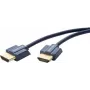 Cabo HDMI ClickTronic 70701 0,5 m HDMI Type-A (Standard) azul (70701)