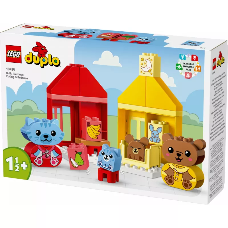 LEGO DUPLO As minhas primeiras rotinas diárias: refeições e hora de dormir 10414