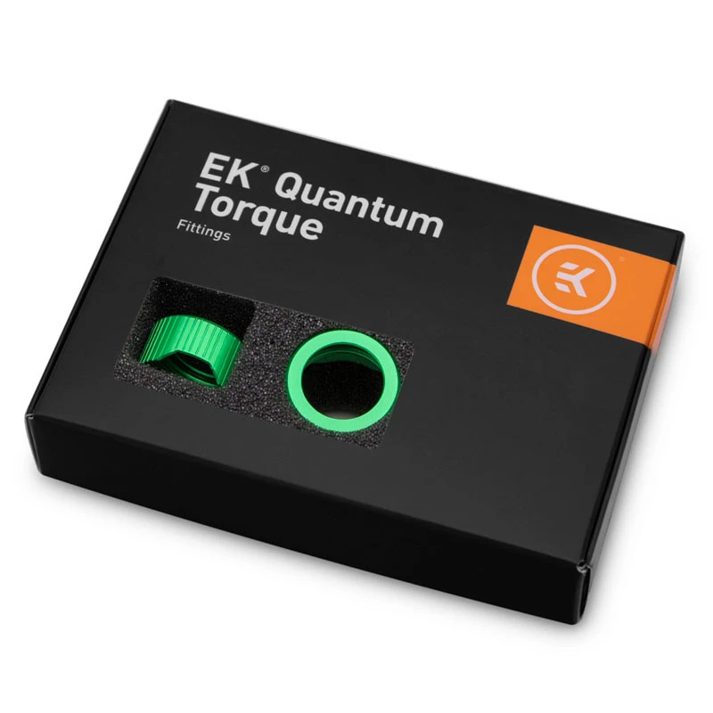 Anel de compressão EK Water Blocks EK-Quantum Torque, pack de 6, HDC 16 - verde