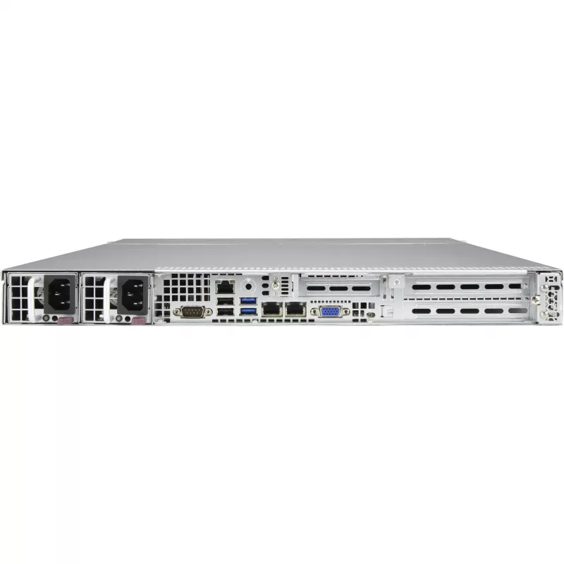 Supermicro CSE-815TQC4-R504WB3 server barebone Rack 1U preto Intel/AMD