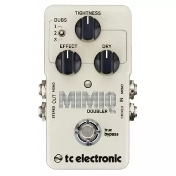 Pedal de efeitos para guitarra TC Electronic Mimiq Doubler — Doubler compacto com True-Bypass