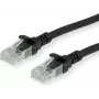 Cabo de rede ROLINE Cat6a 1 m U/UTP preto