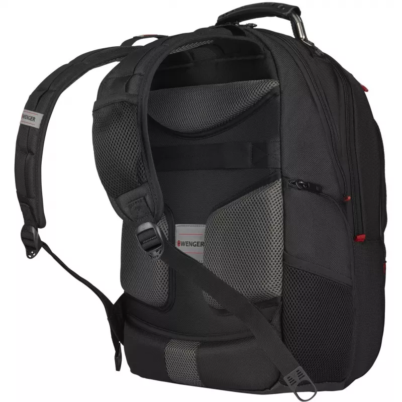 Wenger Pegasus Deluxe - Mochila para portátil - 40,6 cm - 35,60 cm (14) - 40,60 cm (16) - preto (606492)