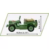 Blocos COBI Medical Willys MB 130 peças 6 anos