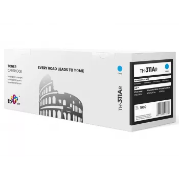 Toner TB compatível com HP CE311A Ciano, 1000, ref
