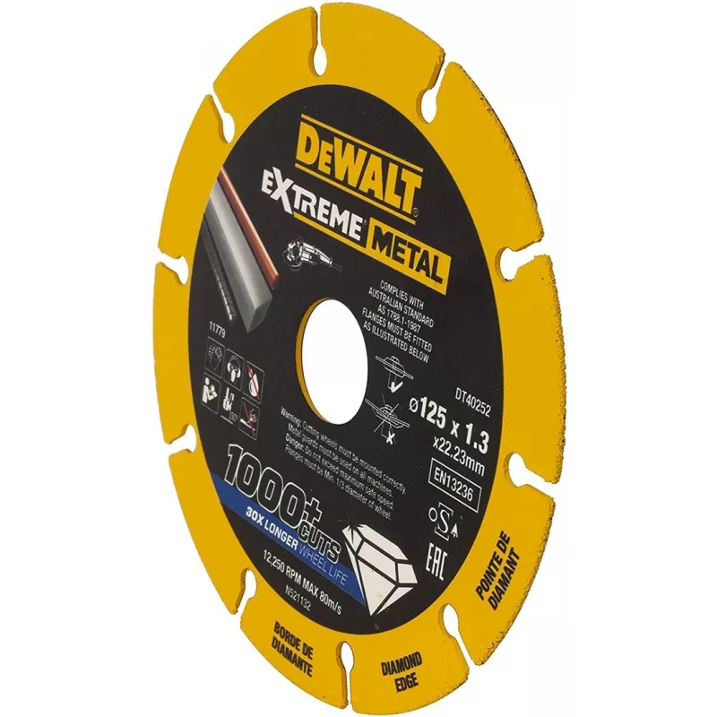 Disco de corte DeWALT DT40252-QZ