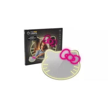 Luz de espelho LED Neon MANTA MASNL129WH — gato com laço, destaque neon decorativo