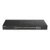 Switch D-Link 24 portas 10G SFP+, 4 portas 10GBASE-T Smart Managed