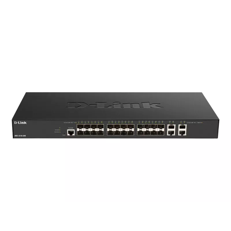 Switch D-Link 24 portas 10G SFP+, 4 portas 10GBASE-T Smart Managed