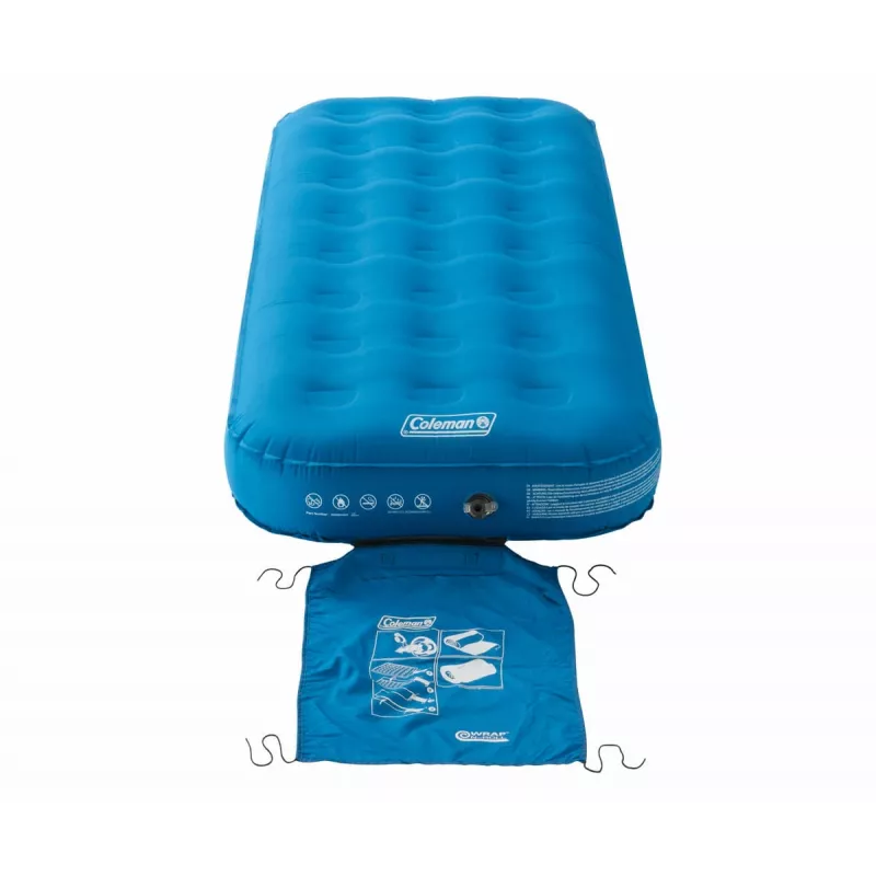 Colchão de ar COLEMAN Extra Durable Single - Azul 2,2 kg comprimento 198 cm largura 82 cm altura 22,5 cm (2000031637)