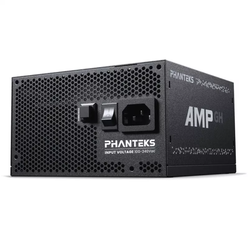 Fonte de alimentação PHANTEKS AMP GH 1200W 80 PLUS Platinum, ATX modular, 1200 W de potência de saída