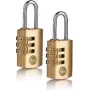 YALE Y150B/22/120/2 cadeado 22 mm conjunto de 2 fechadura de combinação (Y150B/22/120/2)