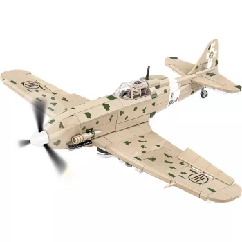 Brinquedo de construção Cobi Macchi C.202 Folgore modelo 5760 – kit de montagem à escala