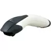 Honeywell Voyager 1202g Leitor de códigos de barras Bluetooth com base de carregamento/comunicação, kit USB, marfim