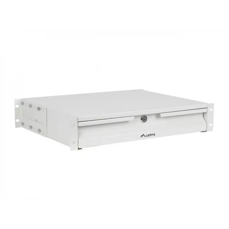 GAVETA RACK 19 2U 360MM CINZENTO LANBERG (2U/483X360MM CAPACIDADE ATÉ 90KG, MONTAGEM EM 4-PUNKT-MONTAGE)