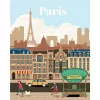 CreArt - Paris colorida, pintura