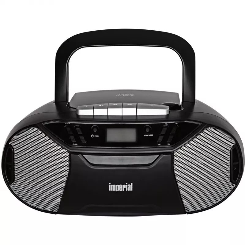 Rádio FM analógico Telestar PBB 1 2 W RMS Preto