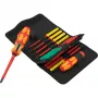 Conjunto de chave de fendas com catraca Wera Kraftform Kompakt VDE 17 RA 1 (05006618001)