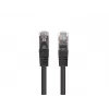 Lanberg PCF6-20CC-0100-BK Cabo patch Cat.6 F/UTP, pack de 10, 1 m, Preto