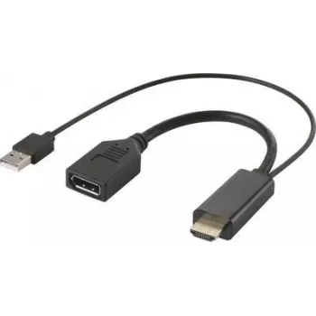 RF-4777274 Conversor HDMI [2x ficha HDMI conector fêmea USB 2.0 A - 1x DisplayPort