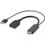 RF-4777274 Conversor HDMI [2x ficha HDMI conector fêmea USB 2.0 A - 1x DisplayPort
