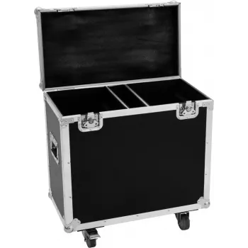 Roadinger Flightcase TMH-S200 2x — mala de proteção para equipamento de áudio