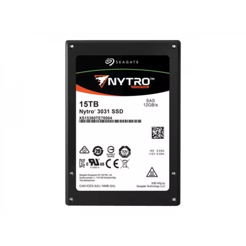 Seagate Enterprise XS15360TE70014 unidade de estado sólido interna 15 TB 2,5 polegadas SAS 3D eTLC