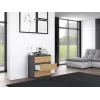 Cómoda Topeshop M3 ANTRACYT/ARTISAN