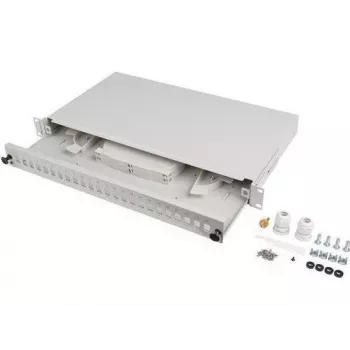 Patch panel de fibra LANBERG FOP1-24SS-LDS 1U 24xSC 24xLC