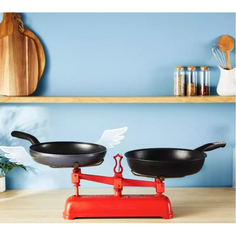 Frigideira Tefal H05606 antiaderente 28 cm, frigideira leve para o dia a dia